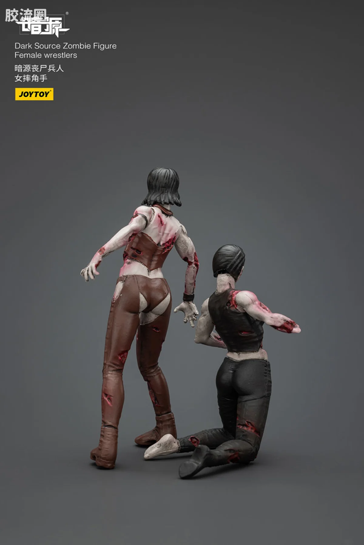 JOYTOY IP衍生品系列 1/25丧尸场景 女摔跤手 - 图片