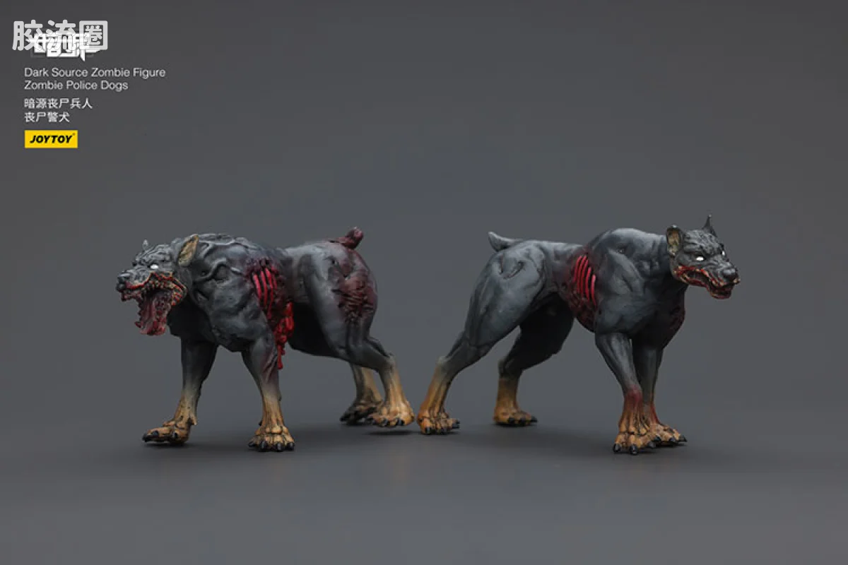 JOYTOY IP衍生品系列 1/25丧尸场景 丧尸狗 - 图片