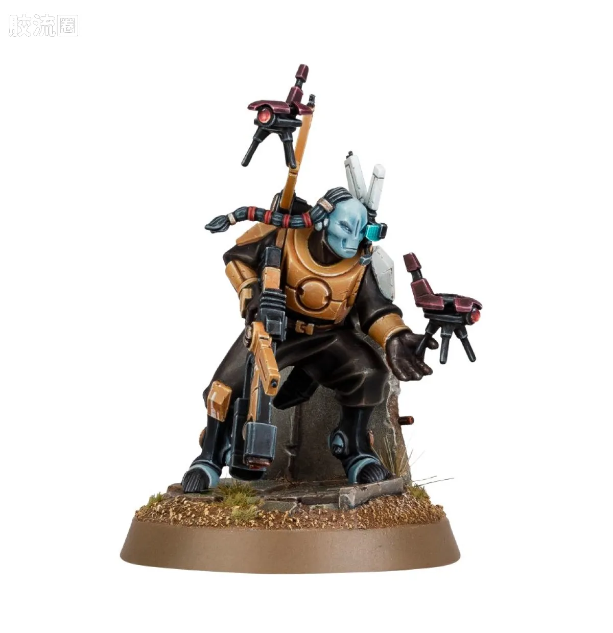 战锤40K T'au Empire 钛帝国 9版 暗行 副指挥官艾米亚莫托 - 图片