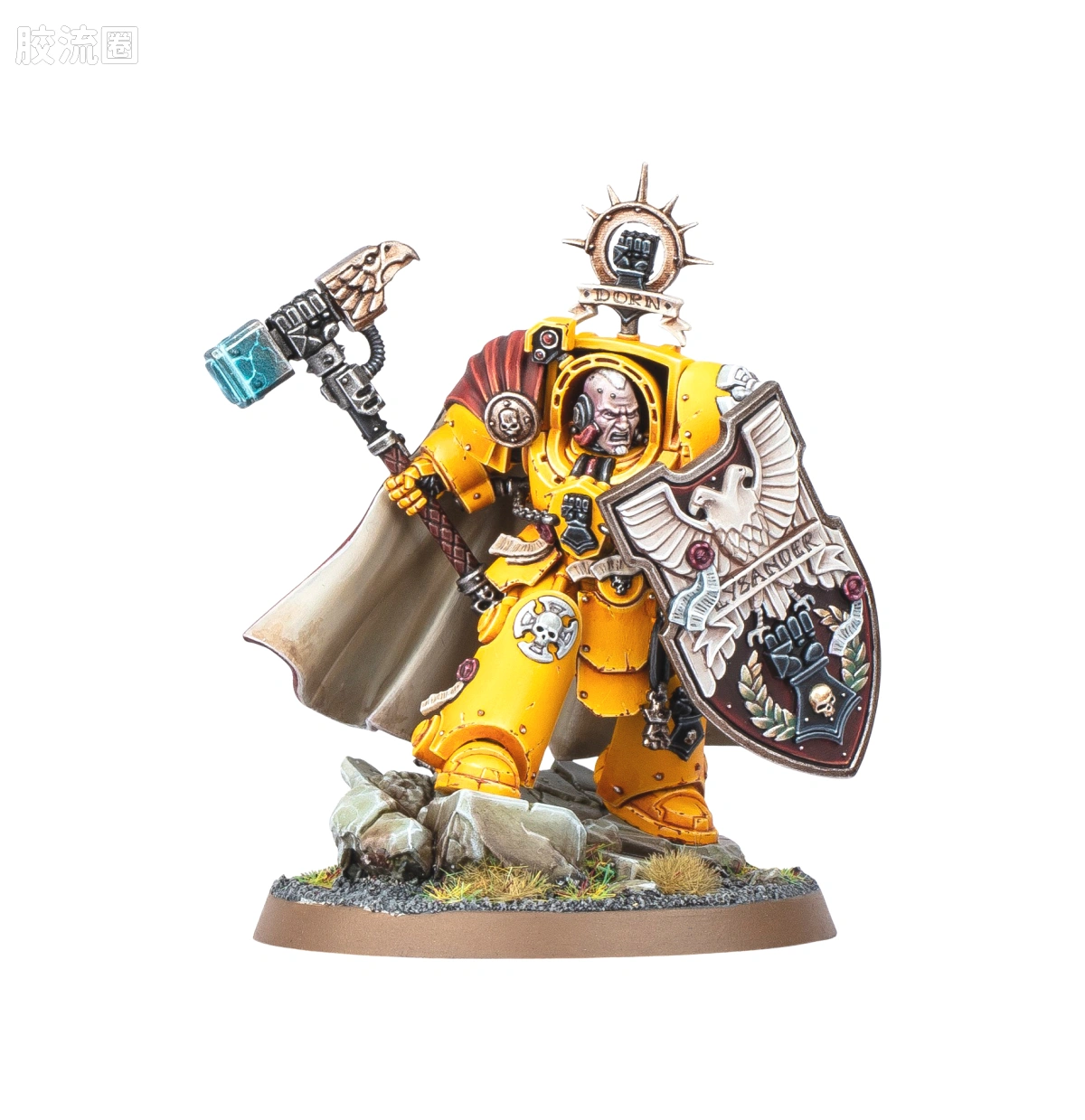 战锤40K Space Marines 星际战士各分支战团特有单位 10版 帝国之拳 一连长 达纳斯·莱山德 - 图片