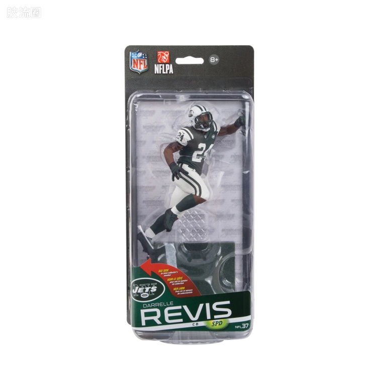 麦克法兰NFL美式足球系列玩具 第37代 Darrelle Revis
