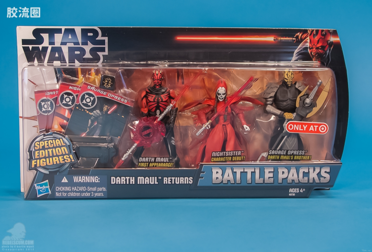 星球大战 THE CLONE WARS 特别版 Darth Maul Returns Battle Pack