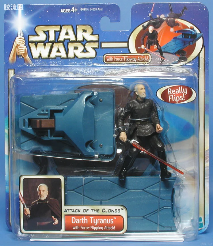 星球大战 SAGA 豪华系列 Darth Tyranus with Force-Flipping Attack!