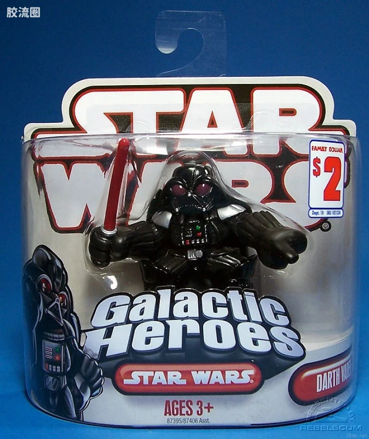 星球大战 Galactic Heroes 基础人偶系列 Darth Vader