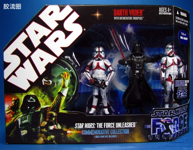 星球大战 30周年收藏 特别版 Darth Vader & Incinerator Troopers (Wal-Mart)