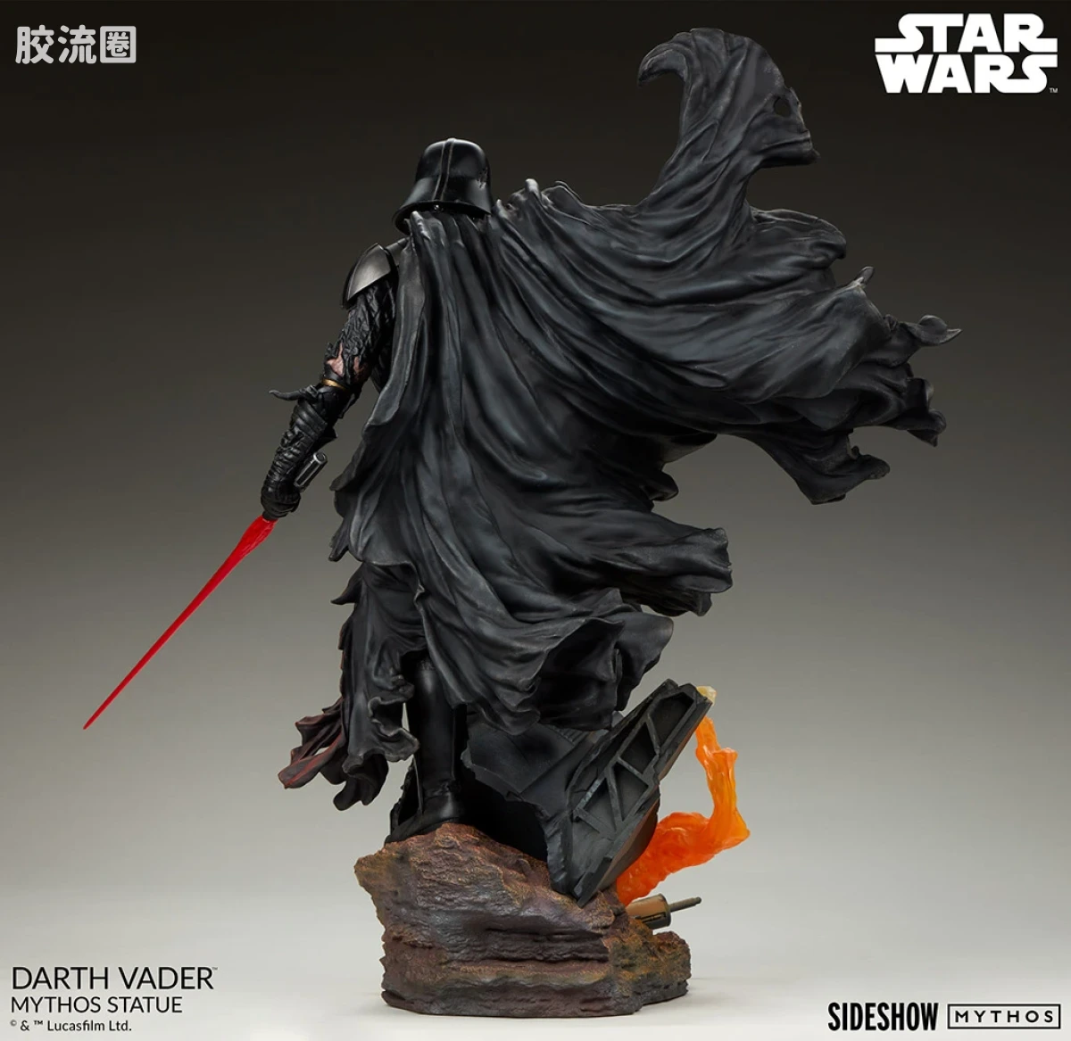sideshow静态模型系列 Statue 达斯维达 豪华版 - 图片