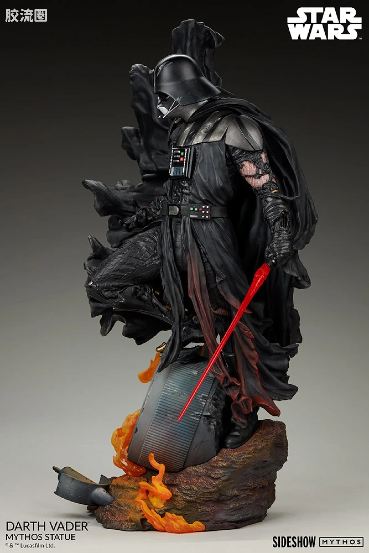 sideshow静态模型系列 Statue 达斯维达 豪华版 - 图片
