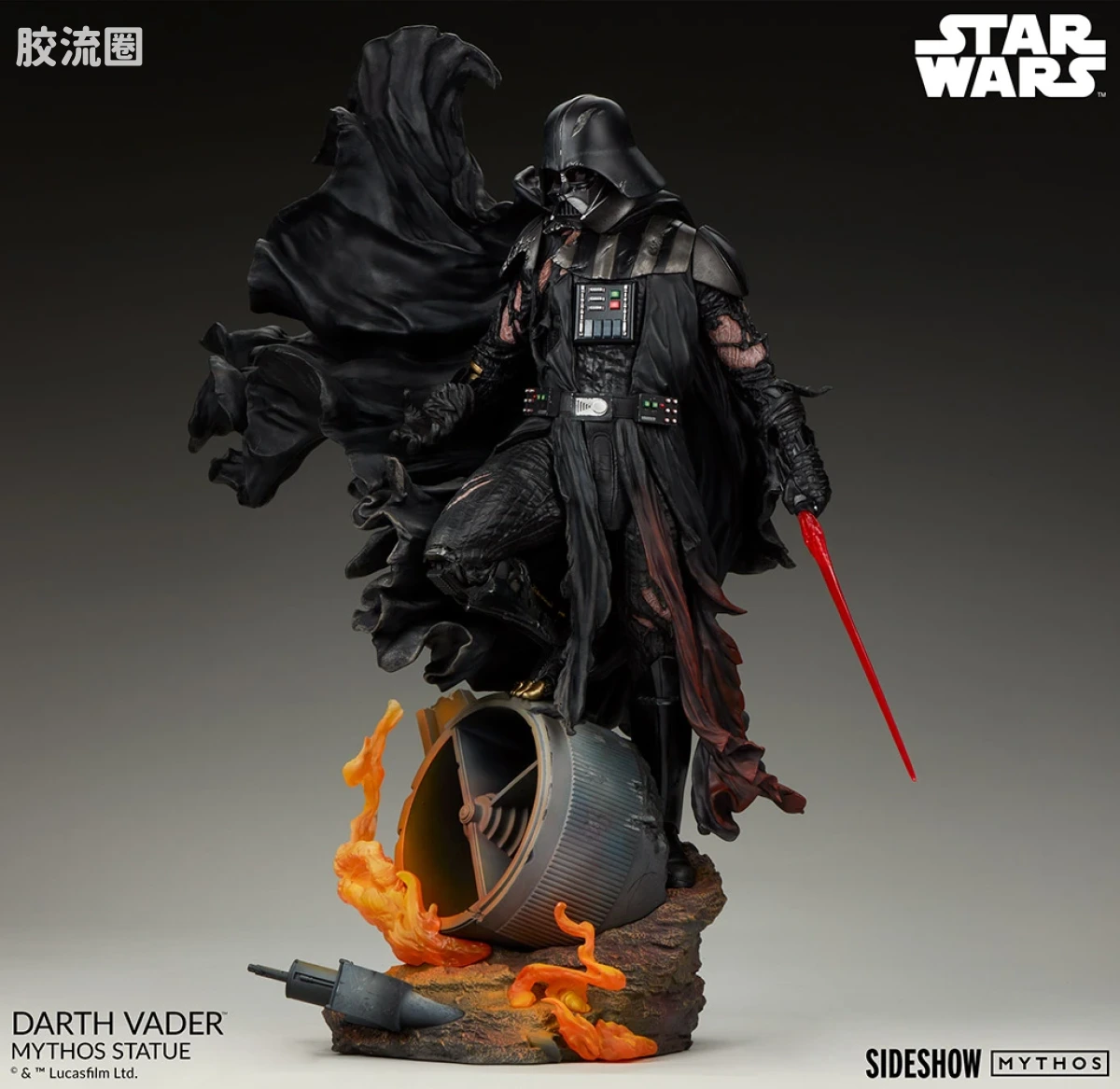 sideshow静态模型系列 Statue 达斯维达 豪华版 - 图片