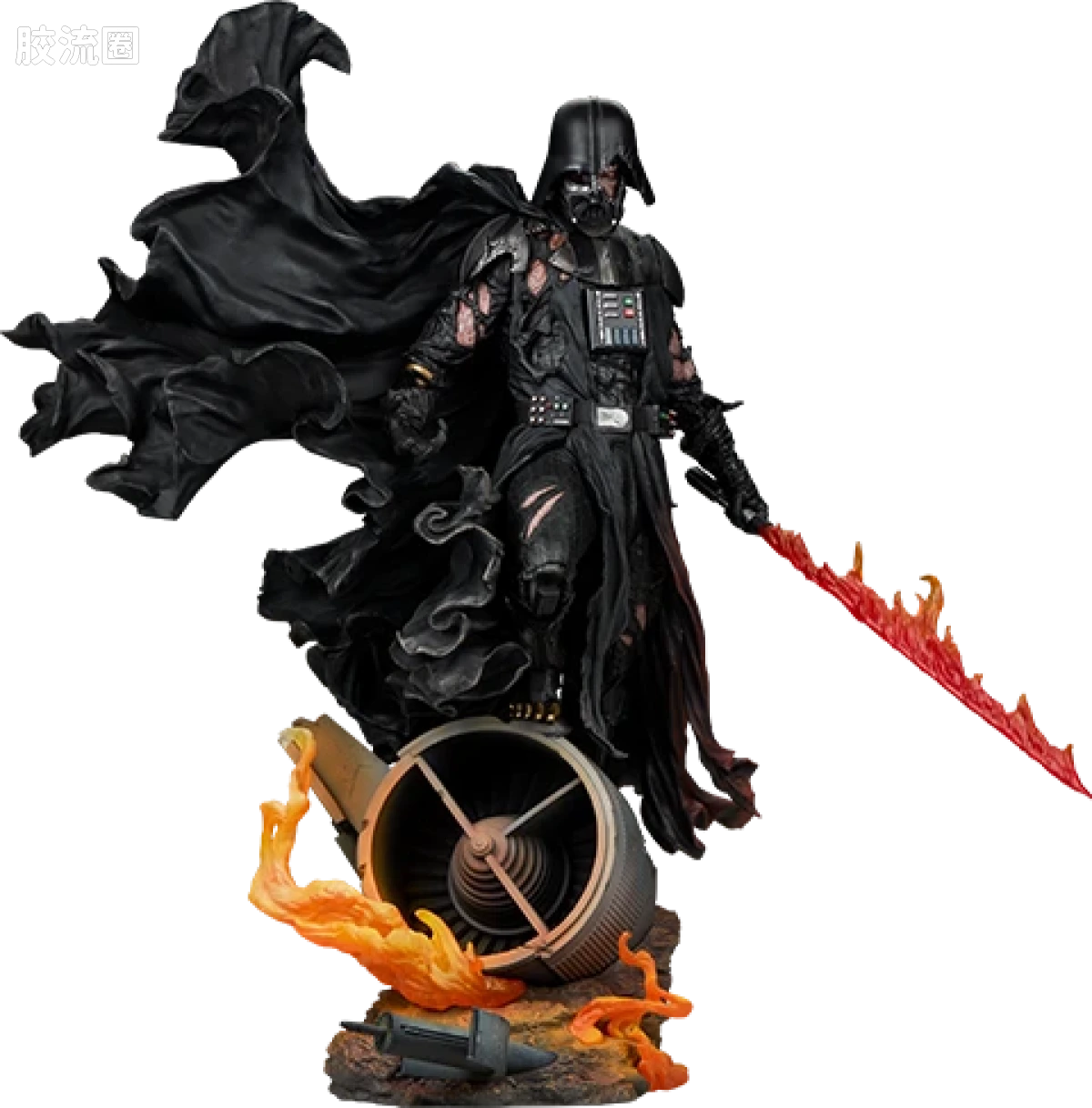 sideshow静态模型系列 Statue 达斯维达 豪华版 - 图片