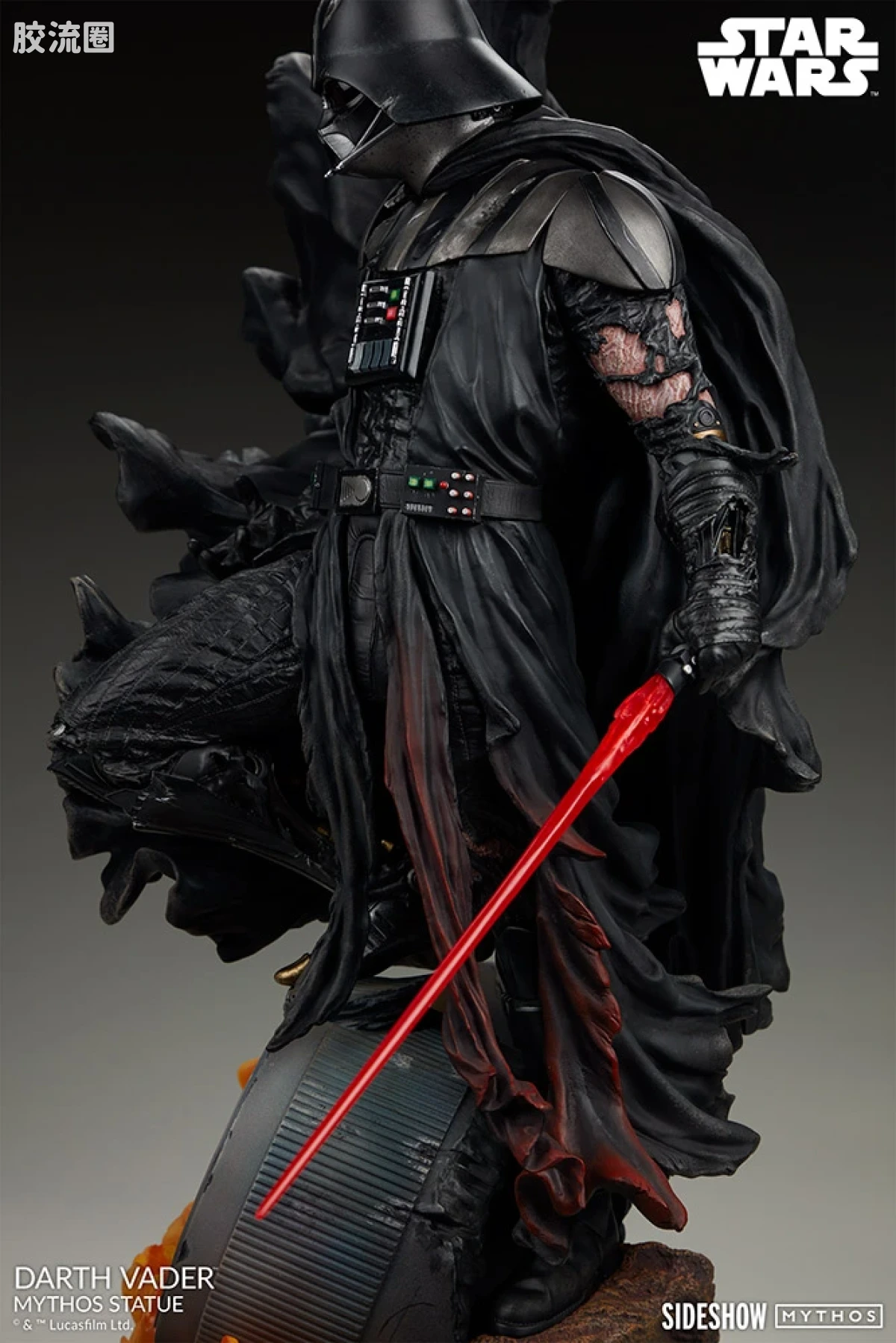 sideshow静态模型系列 Statue 达斯维达 - 图片