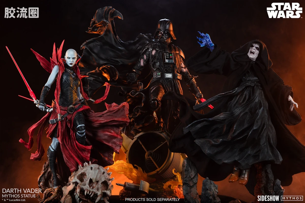 sideshow静态模型系列 Statue 达斯维达 - 图片