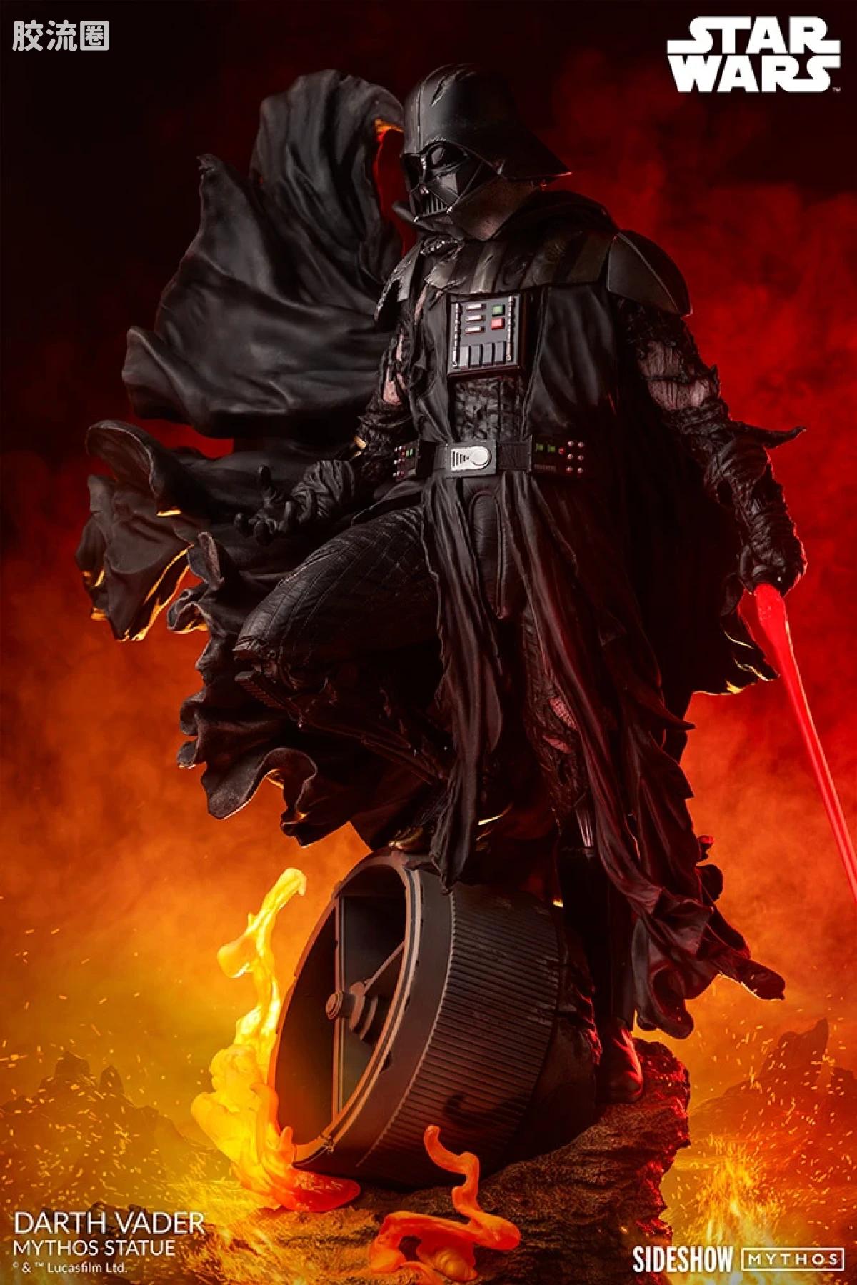 sideshow静态模型系列 Statue 达斯维达 - 图片