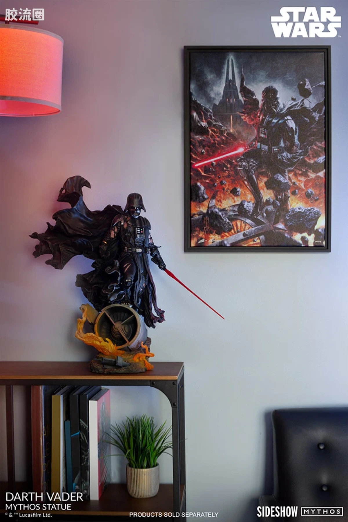 sideshow静态模型系列 Statue 达斯维达 - 图片
