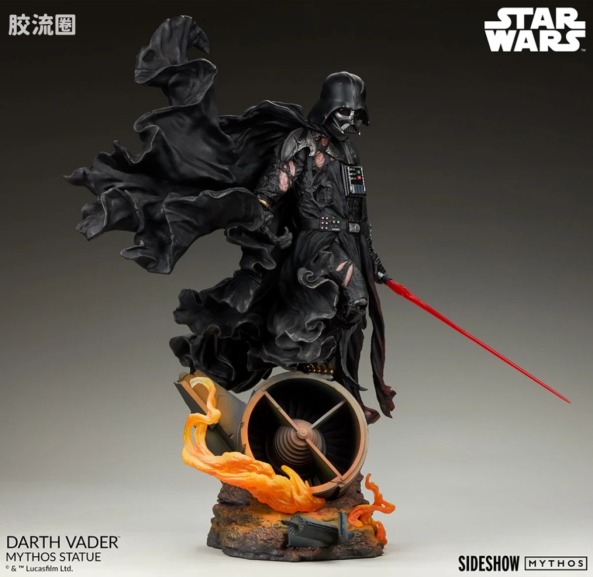 sideshow静态模型系列 Statue 达斯维达 - 图片
