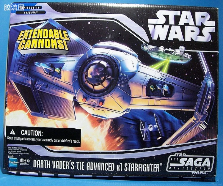 星球大战 THE SAGA COLLECTION 载具 Darth Vader's TIE Advanced Fighter