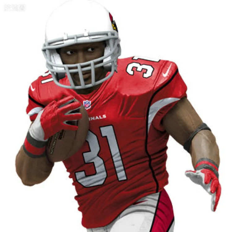 麦克法兰NFL美式足球系列玩具 Madden NFL 18 Ultimate Team Series 2 David Johnson