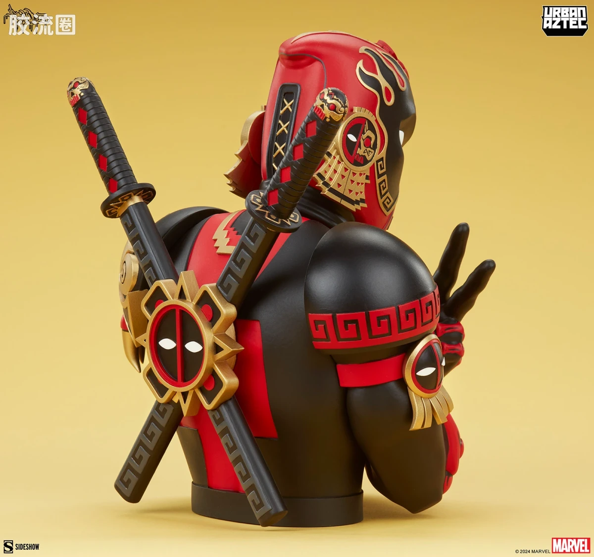 sideshow胸像系列 传奇比例胸像 死侍 - 图片