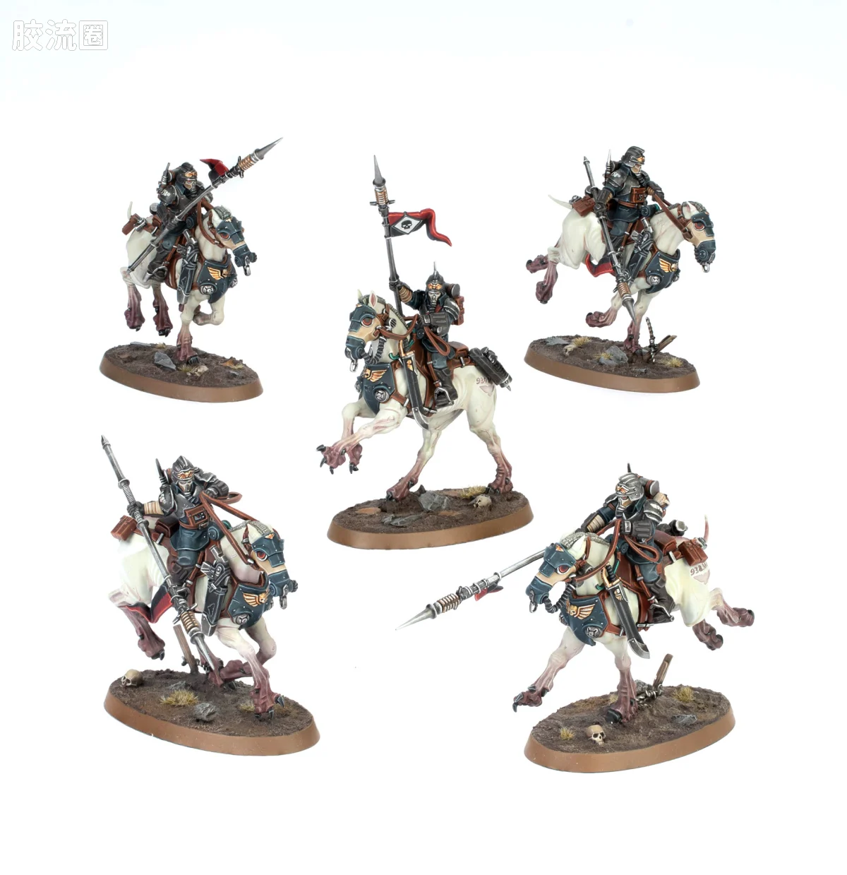 战锤40K Astra Militarum 星界军 10版 克里格 死亡骑兵 - 图片