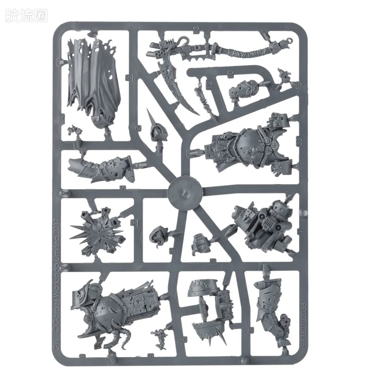 战锤40K Death Guard 死亡守卫 8版 死亡寿衣终结者 - 图片