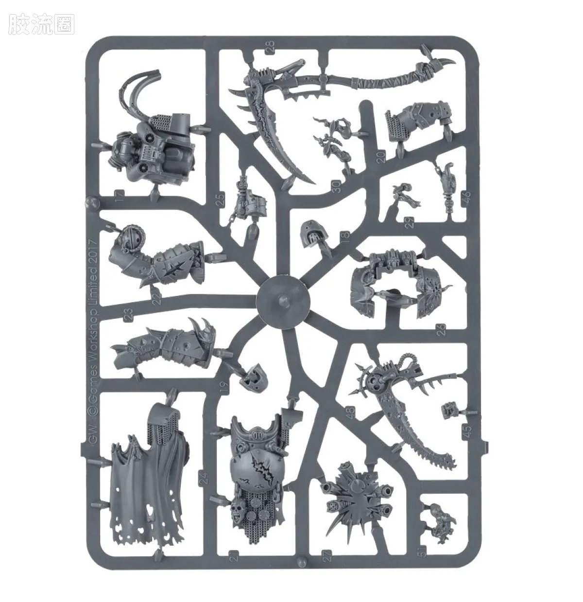 战锤40K Death Guard 死亡守卫 8版 死亡寿衣终结者 - 图片