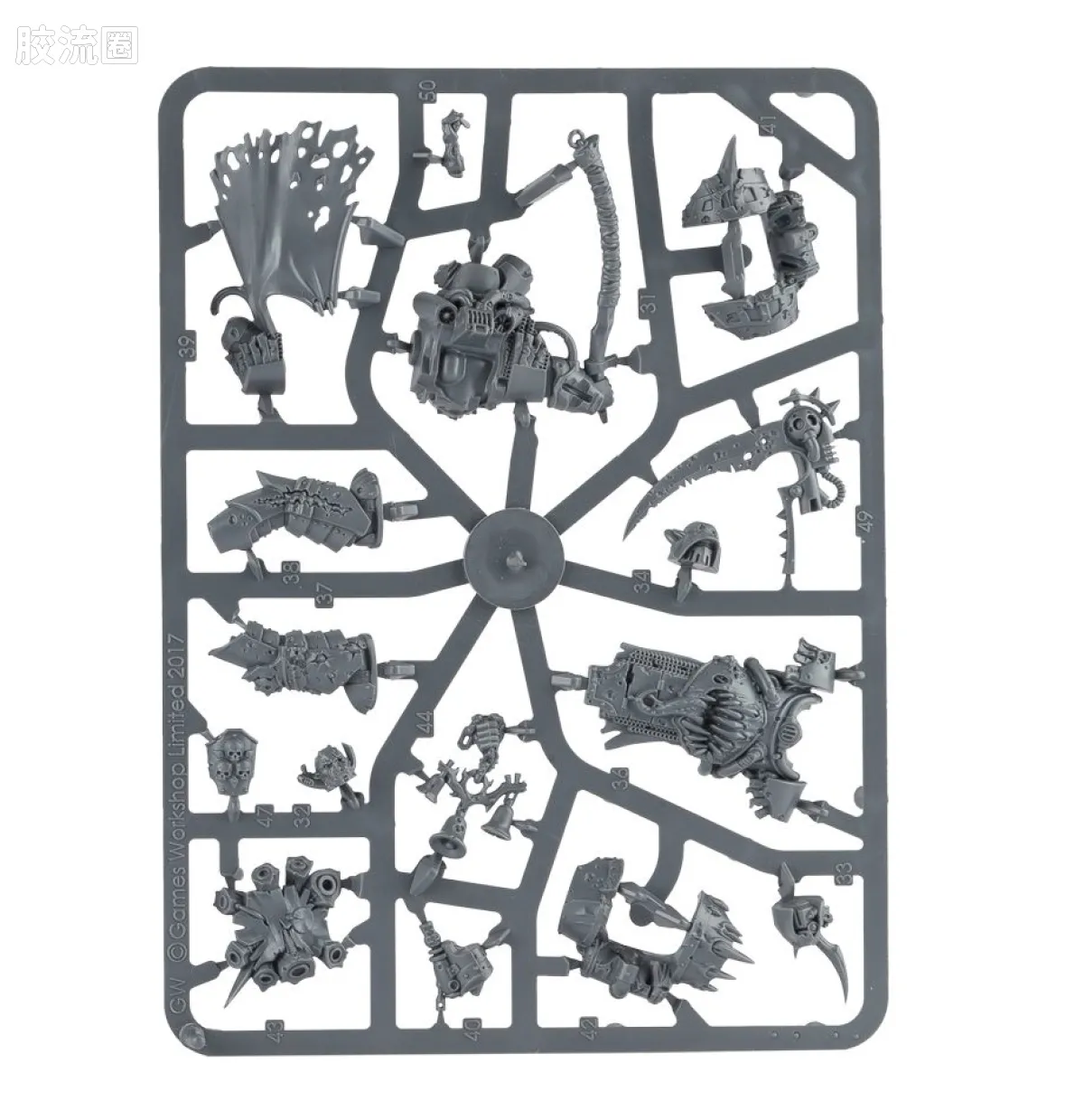 战锤40K Death Guard 死亡守卫 8版 死亡寿衣终结者 - 图片