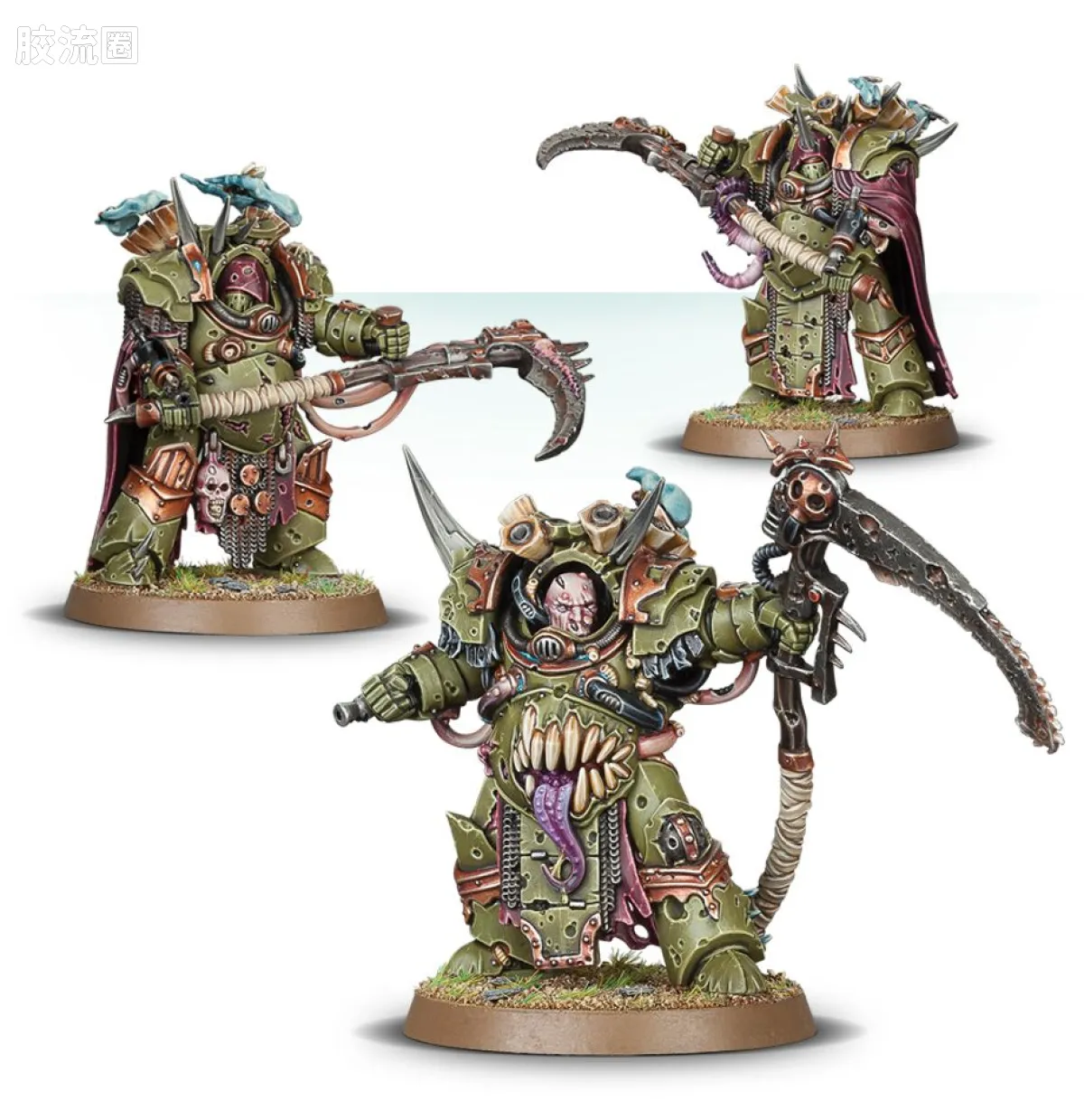 战锤40K Death Guard 死亡守卫 8版 死亡寿衣终结者 - 图片