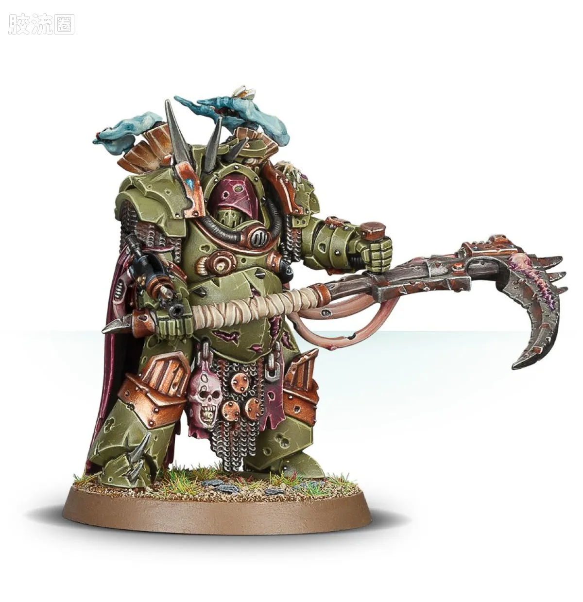 战锤40K Death Guard 死亡守卫 8版 死亡寿衣终结者 - 图片