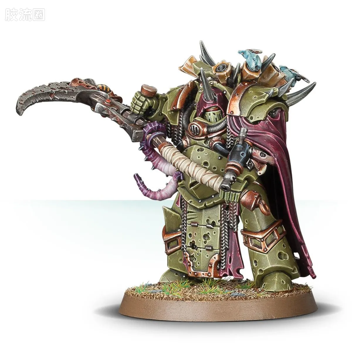 战锤40K Death Guard 死亡守卫 8版 死亡寿衣终结者 - 图片