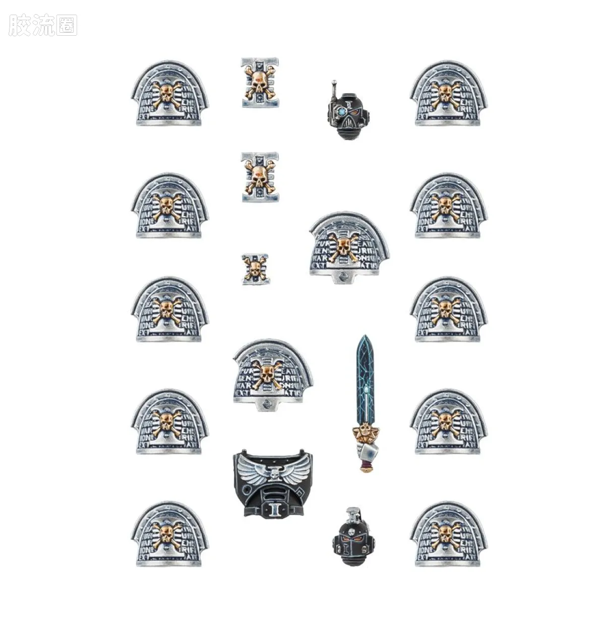 战锤40K Deathwatch 死亡守望 8版 星际战士升级改件 - 图片