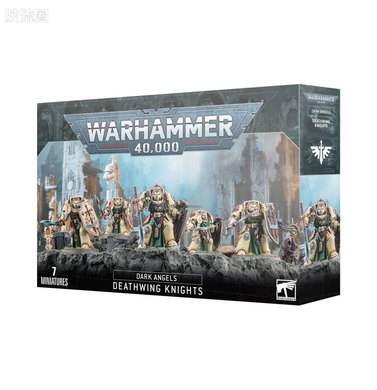战锤40K Dark Angels 黑暗天使 10版 死翼骑士 - 图片