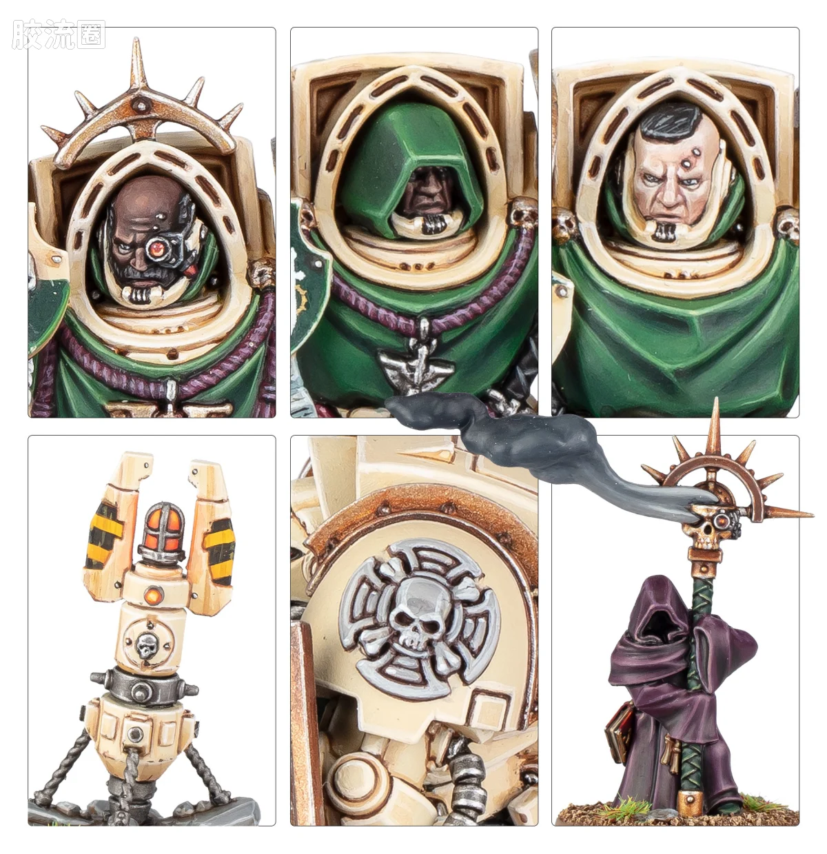 战锤40K Dark Angels 黑暗天使 10版 死翼骑士 - 图片