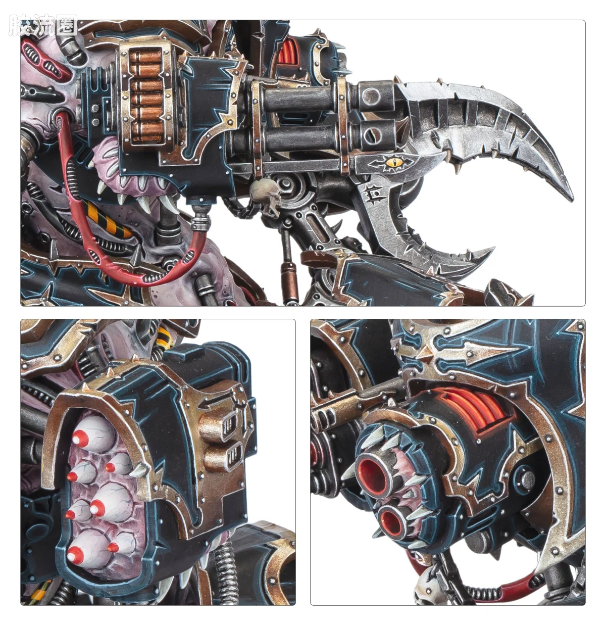 战锤40K Chaos Space Marines 混沌星际战士 10版 污染者 - 图片