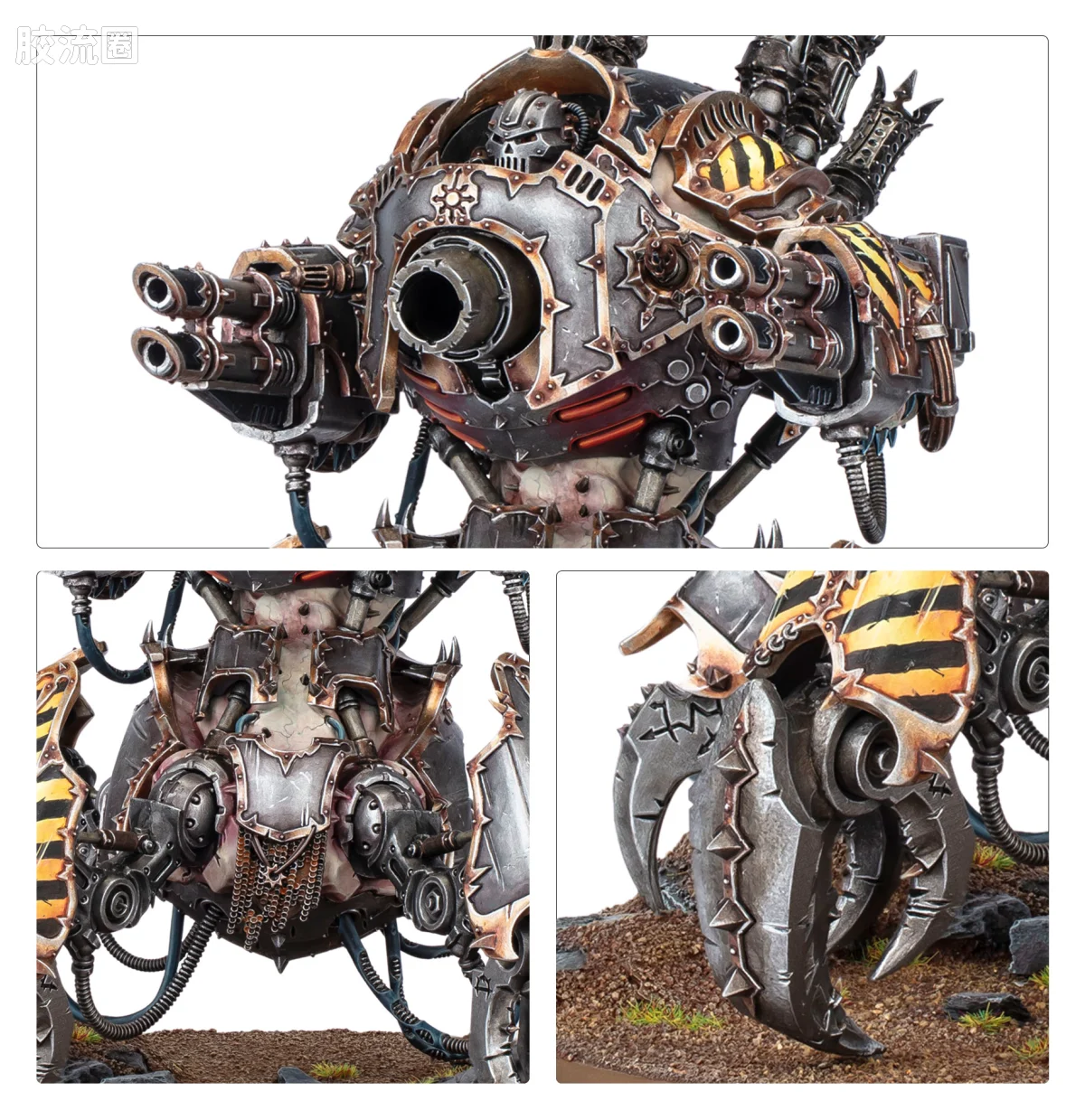 战锤40K Chaos Space Marines 混沌星际战士 10版 污染者 - 图片