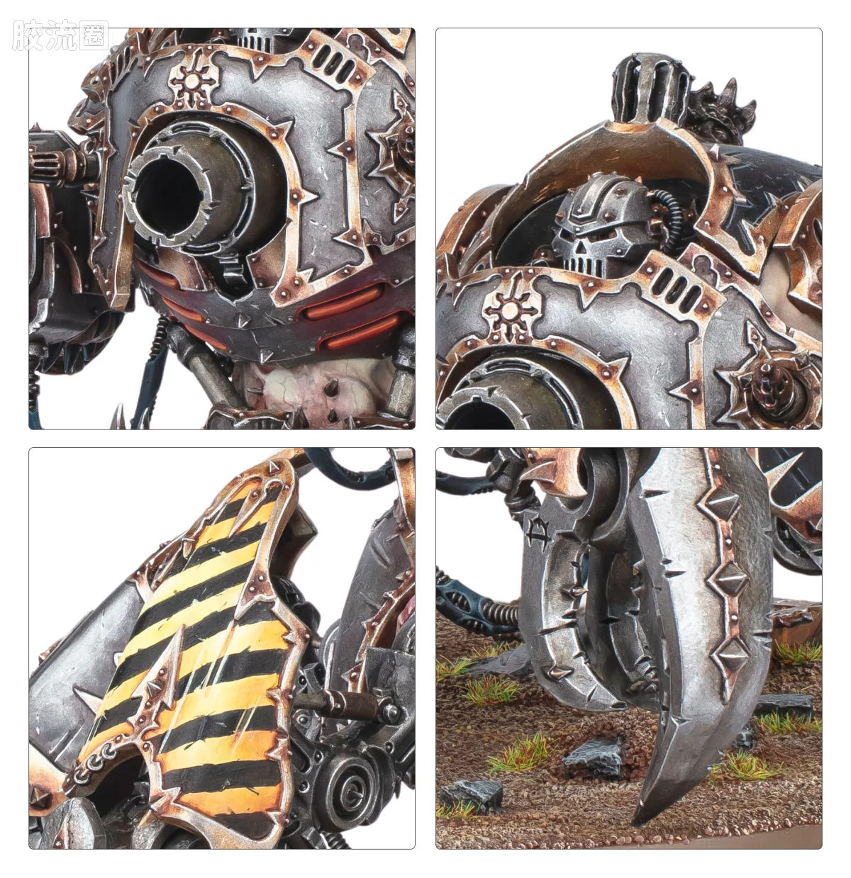 战锤40K Chaos Space Marines 混沌星际战士 10版 污染者 - 图片