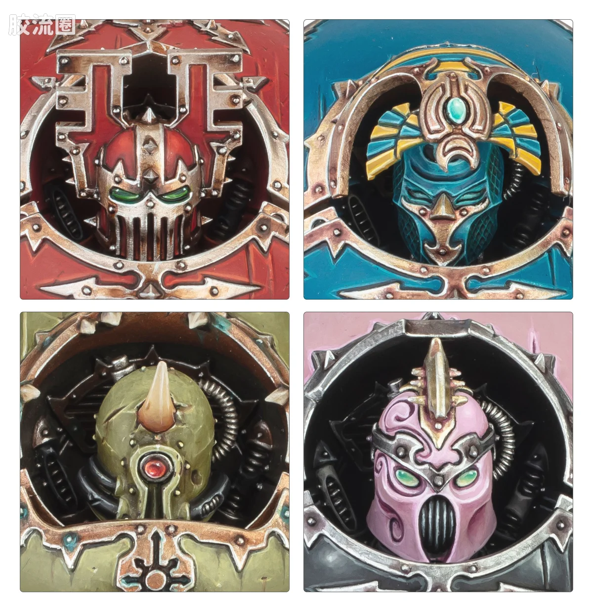 战锤40K Chaos Space Marines 混沌星际战士 10版 污染者 - 图片