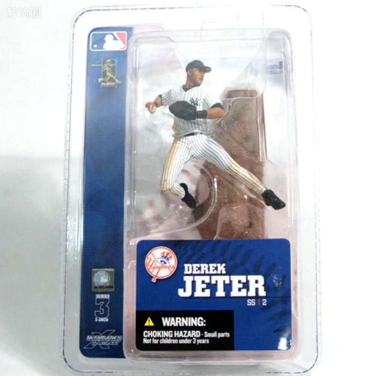 麦克法兰NFL美式足球系列玩具 3寸系列第3代 Derek Jeter