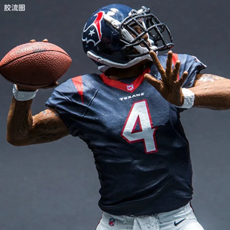麦克法兰NFL美式足球系列玩具 Madden NFL 19 Ultimate Team Series 2 Deshaun Watson