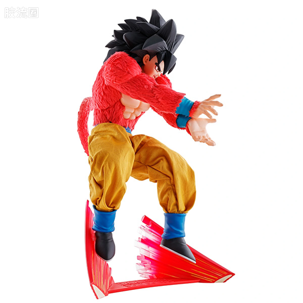 Mega House 手办系列 Dimension of DRAGONBALL Over Drive 超级赛亚人4 孙悟空 - 图片