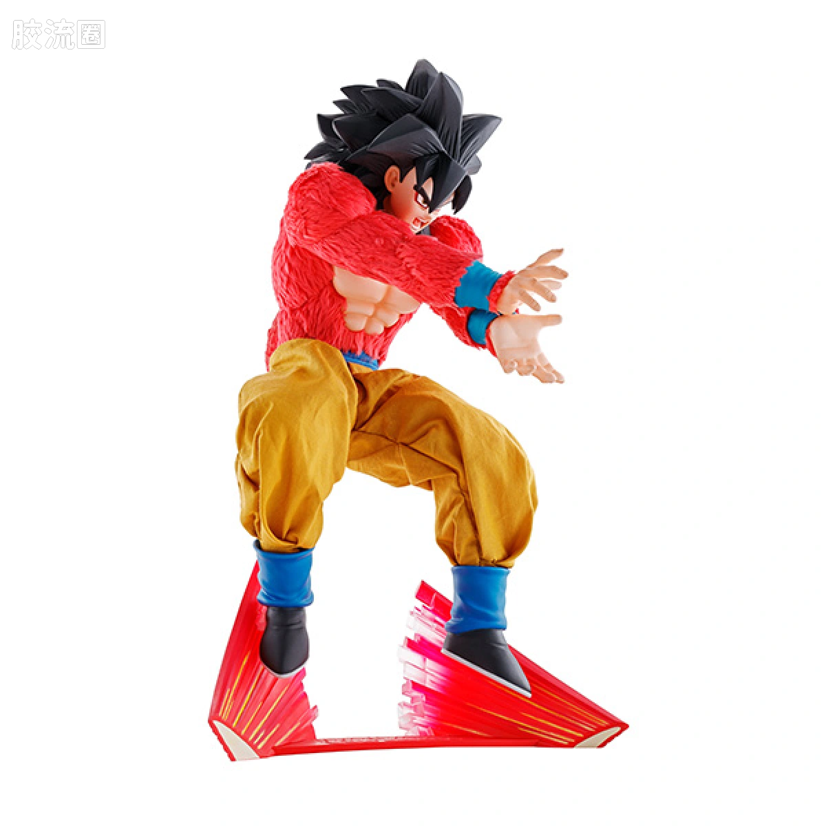 Mega House 手办系列 Dimension of DRAGONBALL Over Drive 超级赛亚人4 孙悟空 - 图片