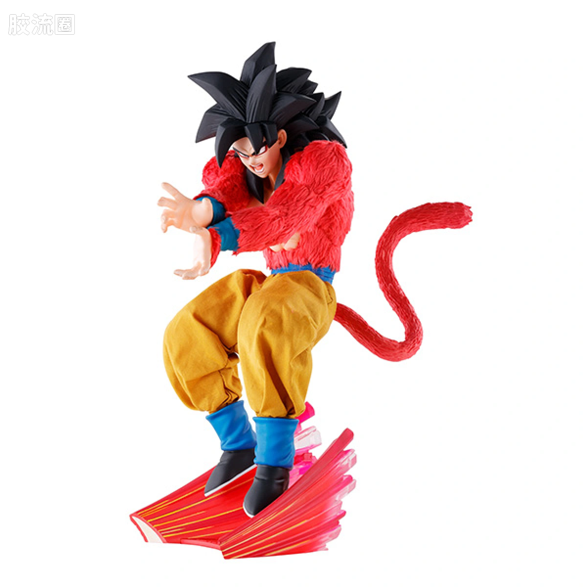 Mega House 手办系列 Dimension of DRAGONBALL Over Drive 超级赛亚人4 孙悟空 - 图片
