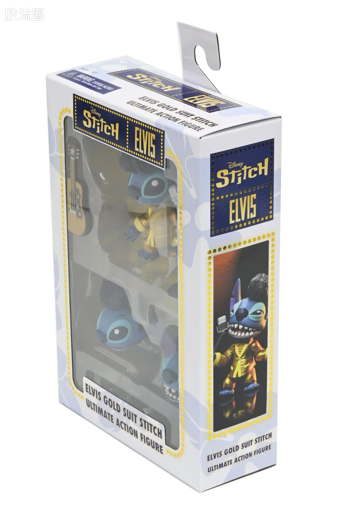NECA 7寸可动人形系列 终极版/豪华版 史迪奇 金装猫王史迪奇 - 图片