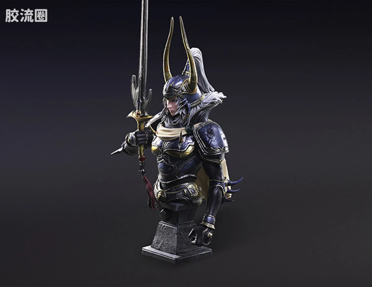 SQUARE ENIX 手办系列 STATIC ARTS BUST系列 光之战士 - 图片