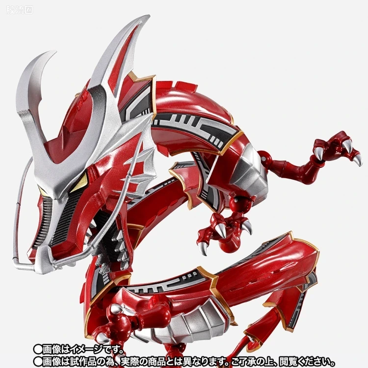 SHF 假面骑士限定版 深红之龙/无双龙&假面骑士龙骑扩展配件包 - 图片
