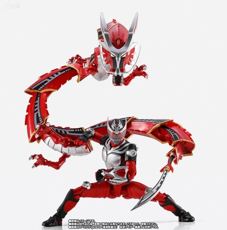 SHF 假面骑士限定版 深红之龙/无双龙&假面骑士龙骑扩展配件包 - 图片