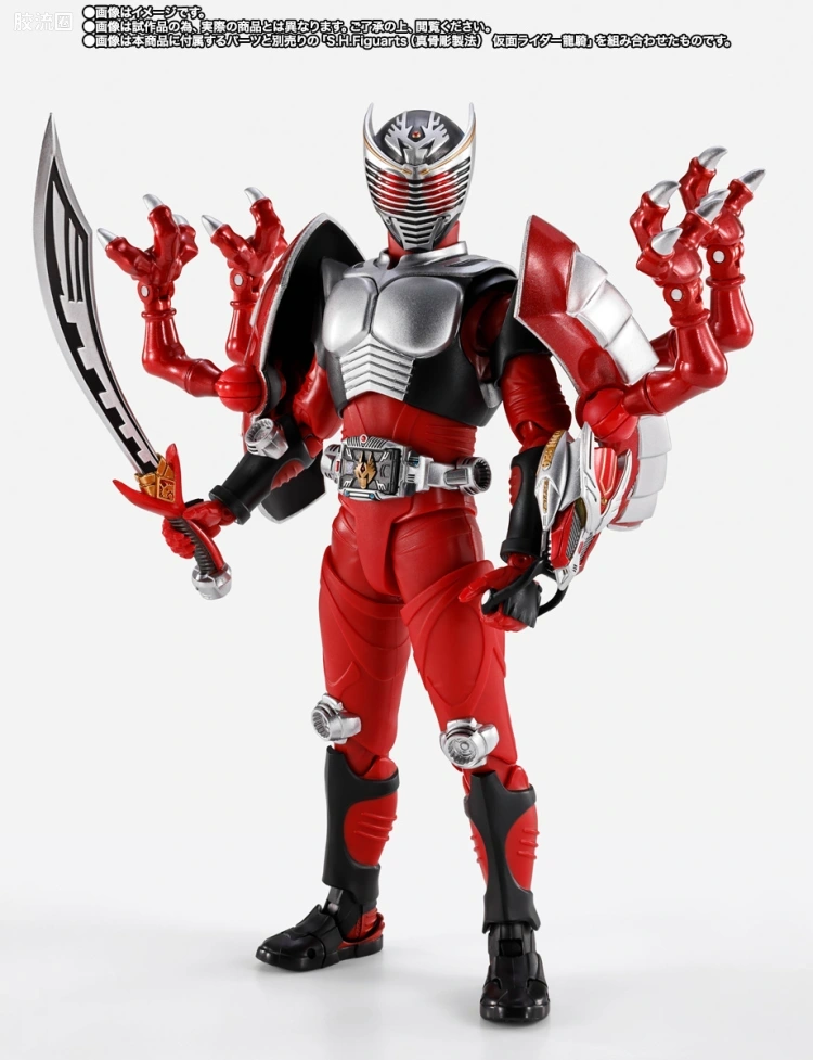 SHF 假面骑士限定版 深红之龙/无双龙&假面骑士龙骑扩展配件包 - 图片
