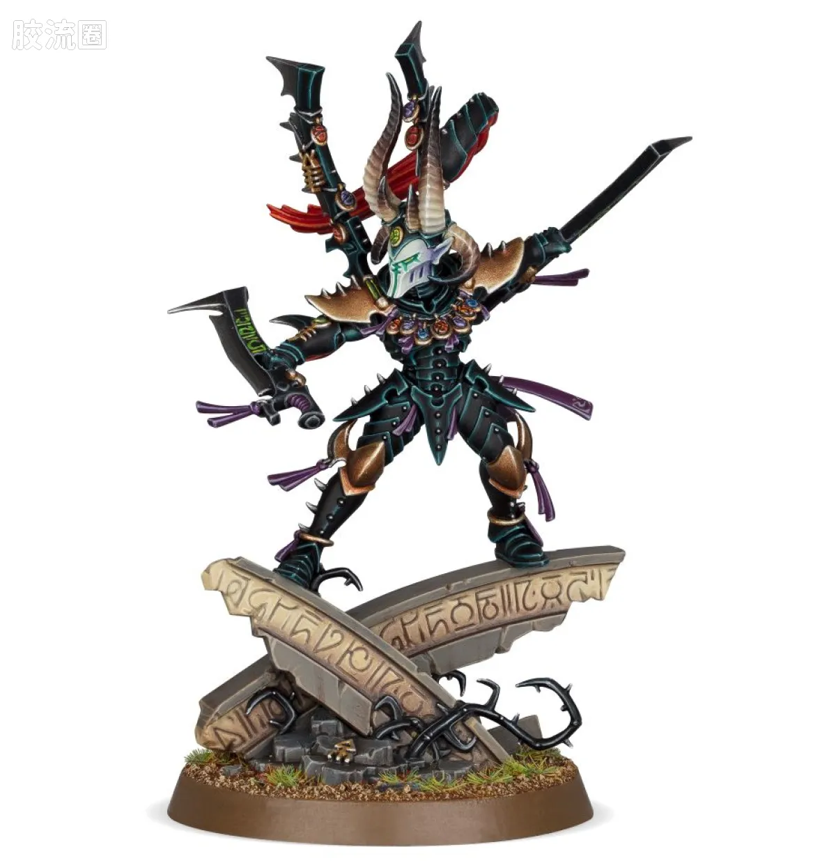 战锤40K Drukhari 黑暗灵族 8版 达扎尔 - 图片