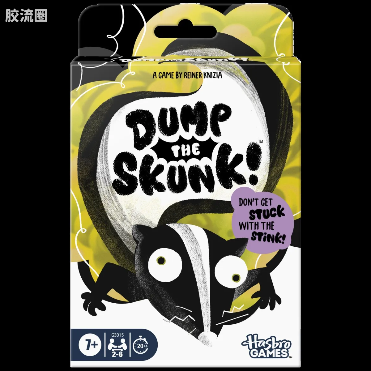 孩之宝综合系列 综合 臭鼬快走！家庭卡牌游戏 - 图片