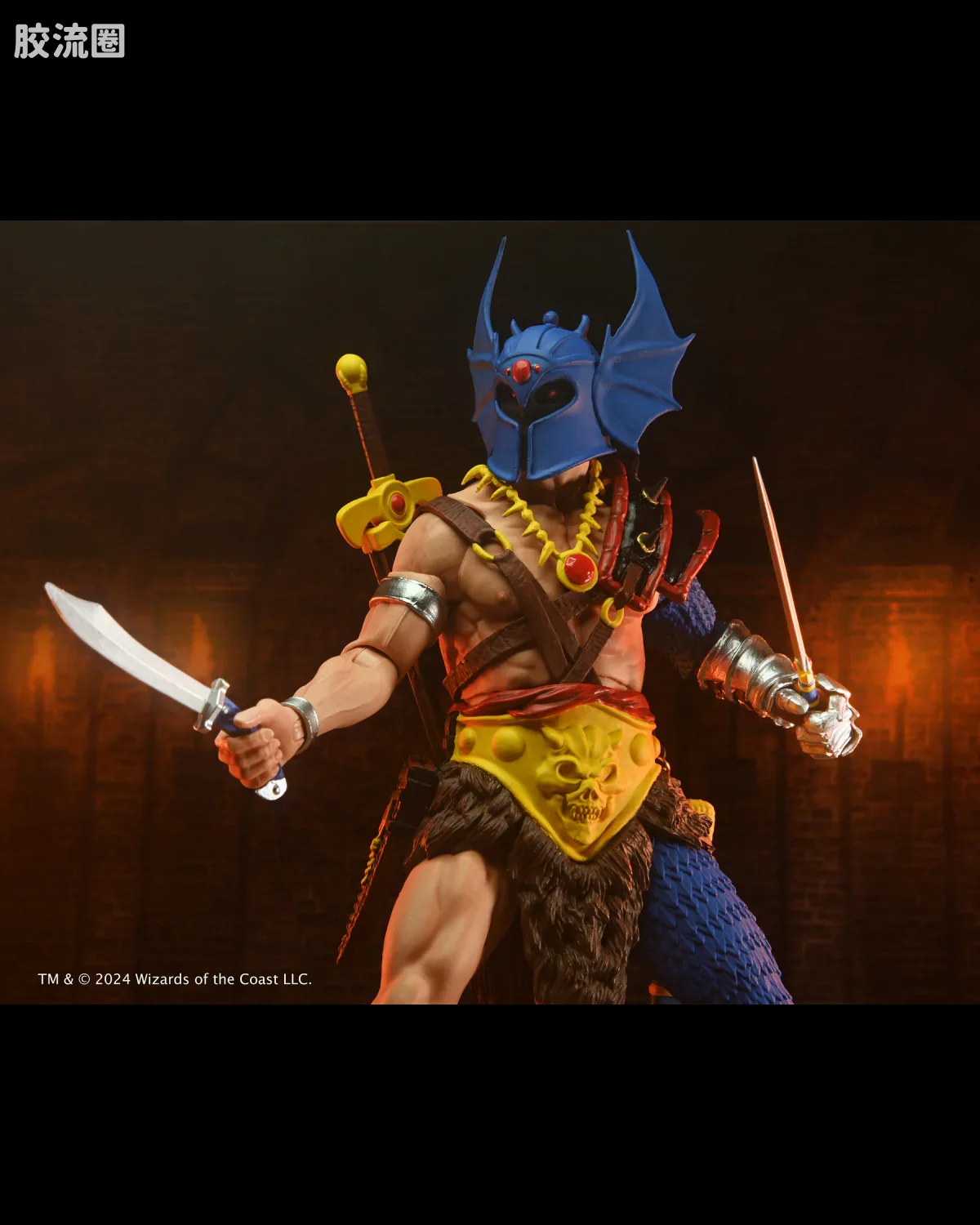 NECA 7寸可动人形系列 终极版/豪华版 游戏系列 龙与地下城 50周年纪念版沃杜克 - 图片
