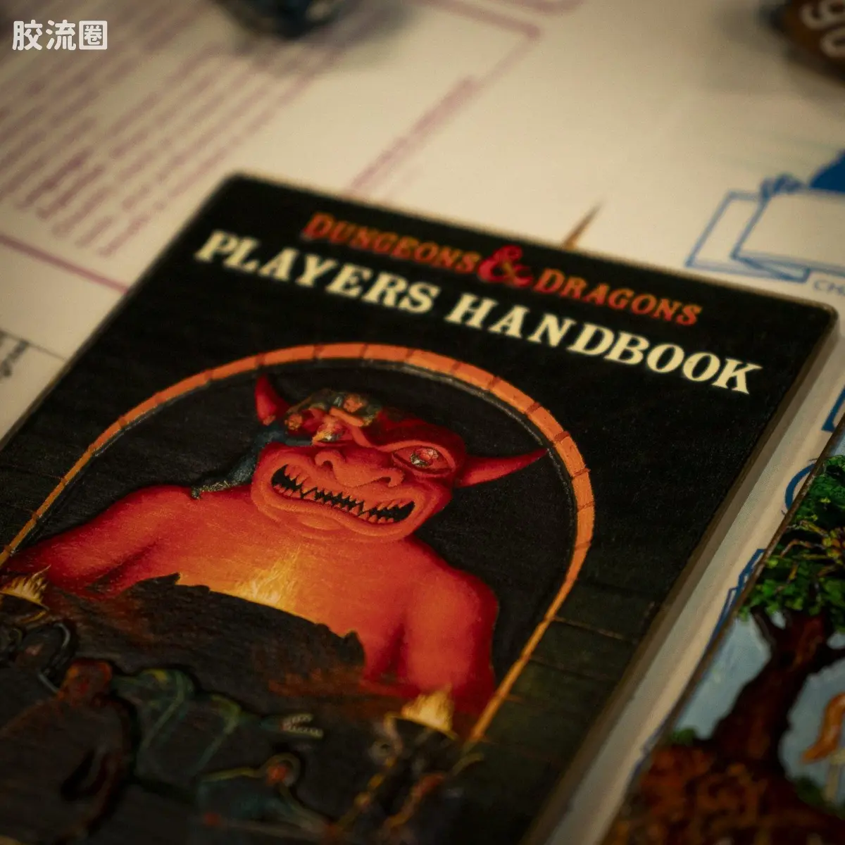 孩之宝综合系列 龙与地下城 50周年限量版 第一版 书籍封面 金属锭套装 - 图片