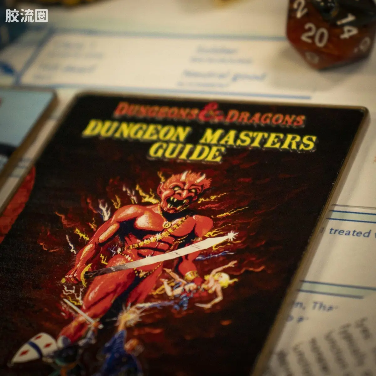 孩之宝综合系列 龙与地下城 50周年限量版 第一版 书籍封面 金属锭套装 - 图片
